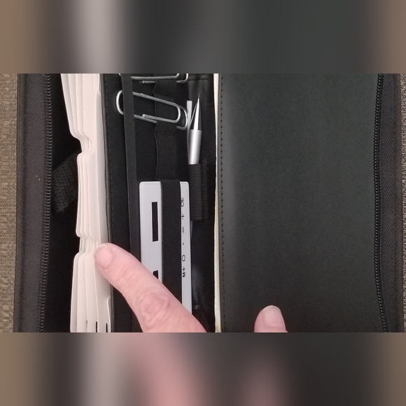 See Jane Work organizer pet pewter darling frame and Baby first picture sonogram - Picture 3 of 6